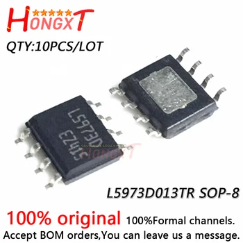 10PCS 100% NOVÉ L5973D013TR SOP-8.Chipset