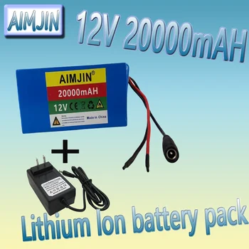 12V 20000mAh 18650 3S8P Velká Kapacita Lithium-ion Baterie Pack,Pro LED Lampa Světlo Solární Pouliční Světlo, Záložní Napájení, atd.