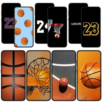 23 24 Basketbal Wallpaper Soft Telefon Pouzdro pro Samsung Galaxy S21 S20 Fe S23 + S22 Ultra S8 Plus A12 A13 A21S A71 Kryt Případ