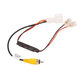 4 Pin Auto Fotoaparát Reverzní Uchovávání Kabelový Svazek Kabelový Plug Konektor pro Adaptér Fit pro Toyota