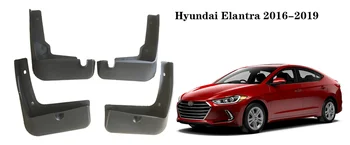 4ks Auto Blatníky Pro Hyundai Elantra / Avante 6. Gen REKLAMY Sedan 2016-2019 Blatníky Splash Stráže Zástěrky Stráže Příslušenství