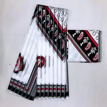 Africký Satén Hedvábné Tkaniny Organza Hedvábí Materiálu Hot Prodej Africké Tkaniny Pro Ženy Šaty