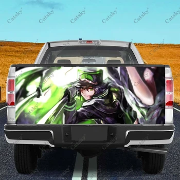 Anime Seraph Konce Truck Zadních výklopných dveří Zábal Profesionální, kvalitní Materiál, Univerzální Uchycení pro Plné Velikosti Nákladních automobilů odolný proti Povětrnostním vlivům