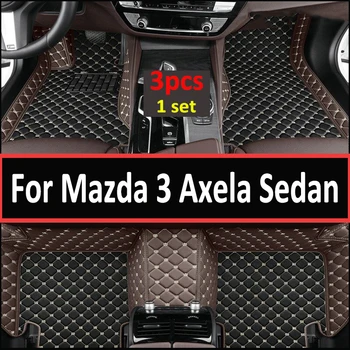 Auto Koberečky Pro Mazda 3 Axela Sedan 2022 2021 2020 Koberce Části Protector Auto Interiérové Doplňky, Koberce Nohy Podložky Kryty