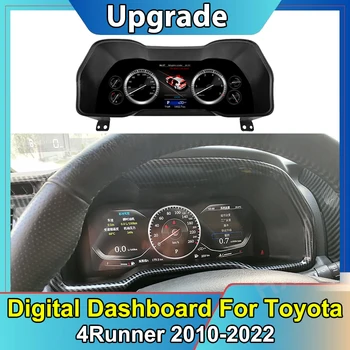 Auto LCD Digitální Clusteru Virtuální Kokpit Tachometr Dash Carplay Pro Toyota 4Runner 2010-2022 Nástroje Obrazovky Panel Jednotky