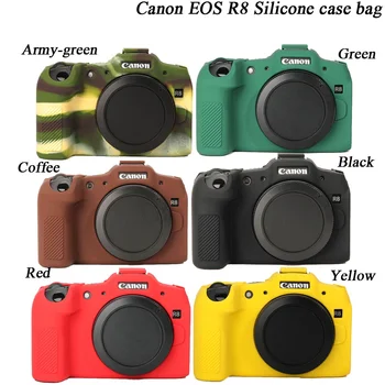 Canon R8 Silikonové Pouzdro na Fotoaparát Tělo, Gumový Kryt Pro Canon EOS R8