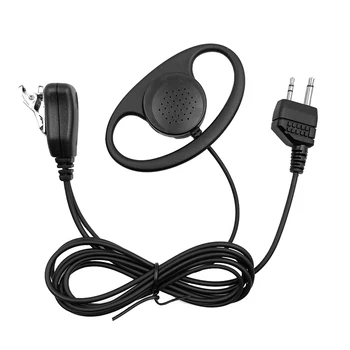 D-typ držák za uši Sluchátka Headset Walkie Talkie Sluchátka Pro MIDLAND G6/G7/G8/LXT80