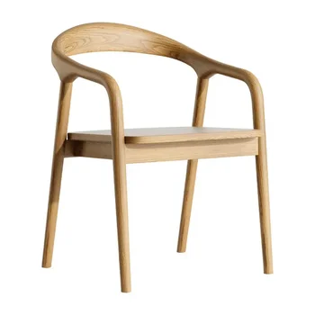 Design Svatební Jídelní Židle Obývací Pokoj Dřevo Zpět Podporu Starožitné Single Meditace Lounge Křeslo Nábytek