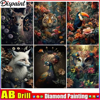 Dispaint AB 5D DIY Diamantový Výšivky Plné Zobrazení 