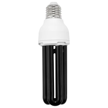 E27 40W UV Ultrafialové Zářivky Blacklight CFL Žárovka Lampa 220V Tvar:Rovný Příkon Napětí:DC 12V 40W