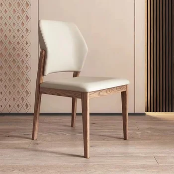 Ergonomické Ložnice Dřevěná Židle Svatební Nordic Obývací Pokoj Jídelní Židle Mobilní Relaxovat Muebles De Cocina Kuchyně Nábytek