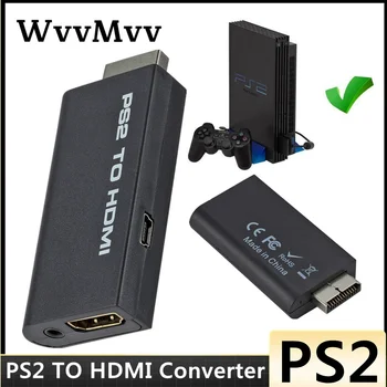 Full HD PS2 na HDMI kompatibilní s 1080P Video Converter Konverze Rozhraní pro Přenos Adaptér pro Herní Konzoli k HD TV Projektor
