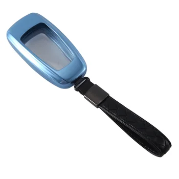 Klíče od auta Případě Klíčové Případě klíčenka Auto Příslušenství pro Ford Escort Focus Mondeo,Modrá