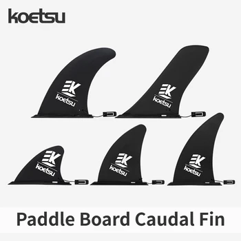 KOETSU Nový Stand Up Paddle Board Odnímatelné Boční Ploutve Ryby Fin Přepážkami, Ocasní Ploutev Nafukovací SUP Board Plug-in Odlučovač Vody