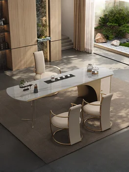Konvice integrované villa kanceláři, high-end čaj, tabulka, jednoduchý čaj, stůl, židle kombinace