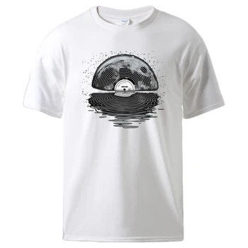 Moon Song Klasický Tisk Tričko Menall Zápas Ležérní Módní T-Shirt Prodyšná Bavlna Streetwear Být Odolné Novinka Tričko