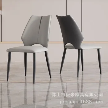 Nordic luxusní jídelní židle, moderní a jednoduchý domov, jídelní židle, volný čas opěradlo židle, prodyšný hotel židle
