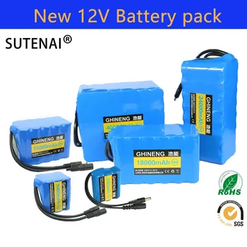 Nový 12V 18650 lithium baterie s vestavěným-v BMS je vhodný pro UPS, sledování pouliční lampa napájení, atd
