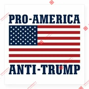 Osobní Závodní Samolepky Pro-Americké Anti-Trump Nálepka Americká Vlajka NÁLEPKA DRUHÝ DODATEK