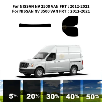 Precut nanoceramics auto UV Okno Odstín Kit Automobilové Okenní Fólie Pro NISSAN NV 3500 VAN FRT 2012-2021