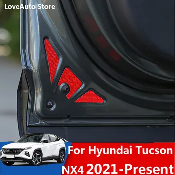pro Hyundai Tucson NX4 2021 2022 Auto Světlomet Obočí Kolo Auto Dveře Reflexní Samolepky Varování Nálepka Světlo Obočí Kryt