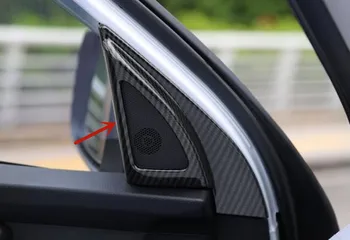Pro Kia Sportage R 2018-2020 ABS Chrome pilíře reproduktor Vnitřní trojúhelník dekorace ochrana rámu dekorace auto příslušens