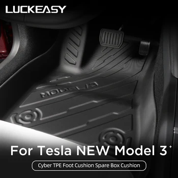 Pro Tesla Model 3 Highland Nohu Rohože 2024 TPE Vodotěsné Non-slip podlážku Zadní Kufr Podložka Ochranná Podložka Auto Příslušenství