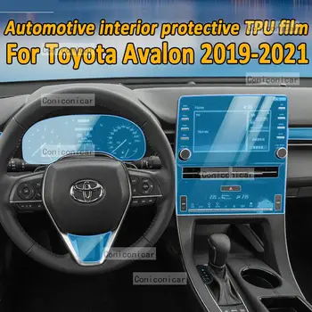 Pro Toyota Avalon 2019-2021 Hybridní Auto Příslušenství, Vnitřní Středové Konzole, Navigační Instrucment Ochranný Film Proti Poškrábání