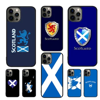 Skotsko Skotská Vlajka Telefon Pouzdro Pro iphone SE2020 15 14 11 12 13 Pro XR XS MAX 7 8 Plus coque Kryt Shell