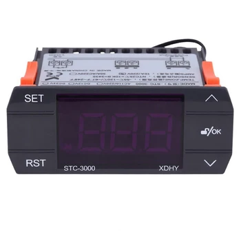 STC-3000 110V-220V 30A Stiskněte Digitální Regulátor Teploty Termostat s Čidlem, Ovládání Nástroje