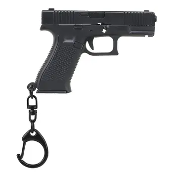 Taktický Pistolový Tvar Klíčenka Mini Přenosný Dekorace Odnímatelné G-45 Zbraň Přívěšek Na Klíče Klíč Řetězce Prsten Trend Dárek