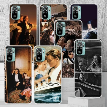 Titanic Film Rose Jack Telefon Případě Coque Pro Xiaomi Redmi Note 12 11 11S 11T 11E 10 10 9 9 9 T 8 8 TUN 8 Pro Plus Globální Vzor 7