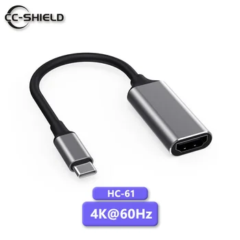 USB C Kabel HDMI Typu C na HDMI 4K Adaptér Converter Mobilní Telefon na Stejnou Obrazovku, Kabel pro TV / Monitor / Projektor