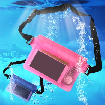 Vodotěsné Plavání Taška Lyžařské Drift Potápění Rameno Pasu Pack Bag Podvodní Mobilní Telefon Tašky Pouzdro Pro Beach Loď Sportovní