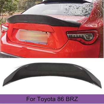 Zadní Spoiler Kufru Boot Lip Spoiler Křídlo Pro Toyota 86 BRZ 2013 - 2018 Uhlíkových Vláken Zadní Ocas Bood Lip Spoiler
