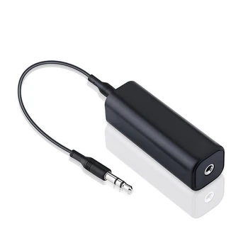 Zemní Smyčky Šum Filtr, Vypínač a 3,5 mm Kabel pro Domácí Stereo Auto Audio Systém zemní Smyčky Izolátor Hluku