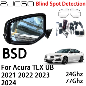 ZJCGO Auto BSD Radar Varovný Systém Blind Spot Detection Bezpečnost Jízdy Varování pro Acura TLX UB 2021 2022 2023 2024