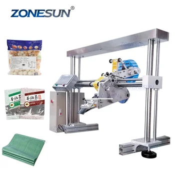 ZONESUN ZS-TB853 Nálepka Tabulka Automatické Ploché Etiketovací Stroj Pro Knižní Desky papírové Krabičce