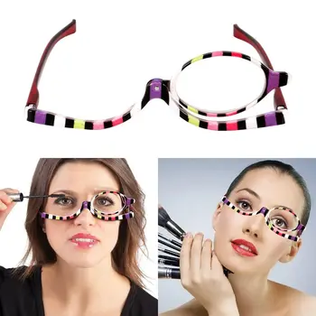 Zvětšovací Brýle Rotující Make-Up Brýle Na Čtení, Skládací Brýle, Kosmetické Obecné +1.5 +2.0+2.5+3.0+3.5+4.0