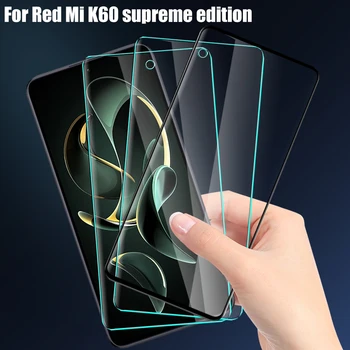 1-3KS Screen Protector Pro Mi Redmi K60 Supreme Edition Anti-Otisků prstů Temperované Sklo Ochranné Fólie Pro Xiaomi Redmi K60