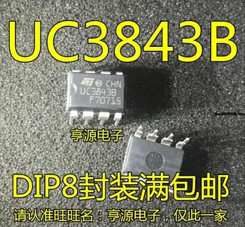10pieces UC3843 UC3843B DIP-8 Originální 