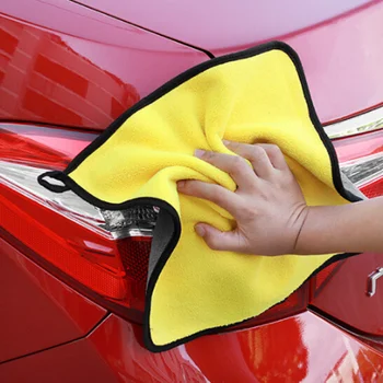 30*30CM Vysoká Kvalita Auto Super Absorpční čištění automobilů Mytí ručník Pro SsangYong Actyon Turismo Rexton Rodius Korando Kyron Musso