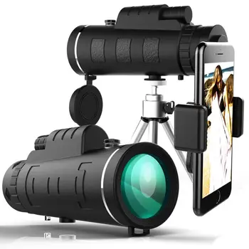 3v1 Univerzální Objektiv 40X60 Optické Sklo Zoom Dalekohled Teleobjektiv Fotoaparát Mobilní Telefon Objektiv Pro IPhone 11 Smartphony Samsung Objektiv
