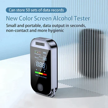 Digitální Alkohol Tester Profesionální Balónek S LCD Displejem Plastový Elektronický Alkohol Tester Klíčenka