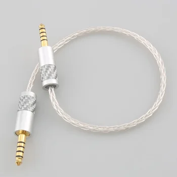 HI-7N Jeden Stříbrný 4.4 mm Vyvážené Mužské 4,4 mm Vyváženou Mužskou Audio Kabel