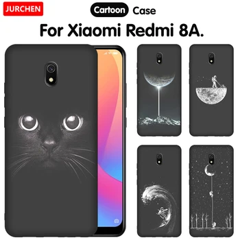 JURCHEN Pouzdro Pro Xiaomi Redmi 8A Silikonové Pouzdro Pro Xiomi Redmi 8 Měkké C Kryt Pro Xiaomi Redmi 8A Telefon Případě Karikatura Roztomilý 6.22