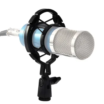 Mikrofonní Nárazuvzdorný Držák Universal Studio Klip Mikrofonní Stojan Shock Mount Počítač Kondenzátorový Mikrofon Držák