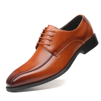 Nový Designový Britská Módní Černé Krajky Špičaté Ploché Boty Pro Muže, Šaty Formální Svatební Prom Oxford Zapatos Hombre