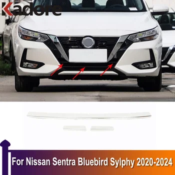 Pro Nissan Bluebird Sylphy Sentra 2020 2021 2022 2023 2024 Přední Spodní Nárazník, Mřížka, Kryt Chránič Pásu Čalounění Car Styling