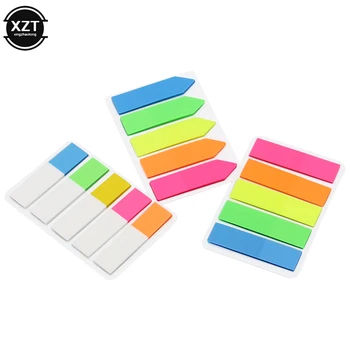 Roztomilé Duhové Barvy Memo Pad Sticky note Memo Deník Notebooky pro školy, kancelářské potřeby pro školní rok 2021 Nálepka
